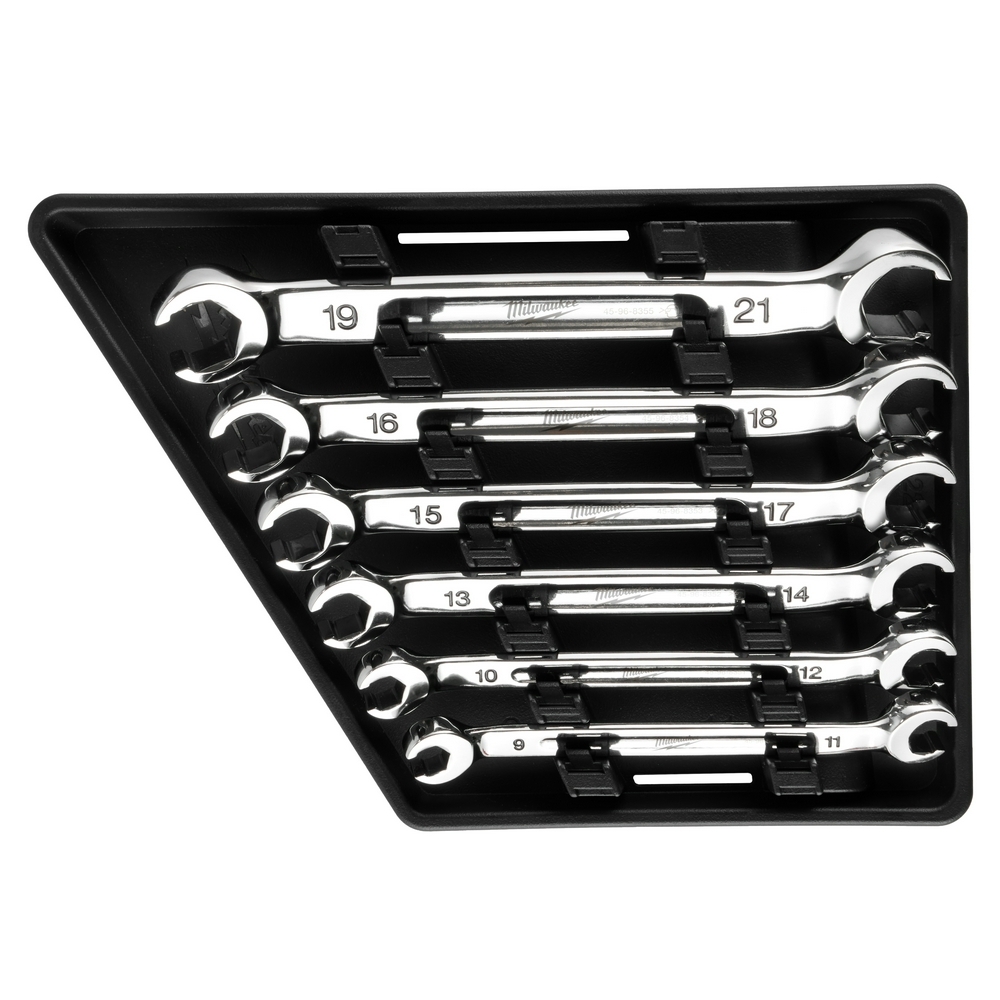 48-22-9471 48-22 Wrench, Chrome, 6 Points, 6 Pieces in Set
