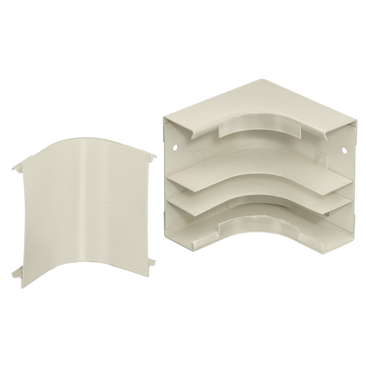 HBL4717DFOIV HBL4750 Divided Full Capacity Standard Internal Elbow, 90 deg Bend, 1-1/4 in Bend Radius, 7.2 sq-in, Rolled Steel