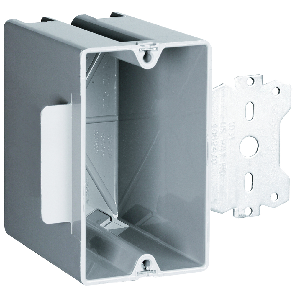S122S50 Deep Wood and Steel Stud Bracket Box Quick/Click