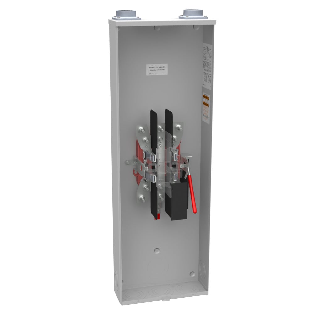 U1079-DTL 4 Term, Ringless, 2-2 inch Hub, Lever Bypass