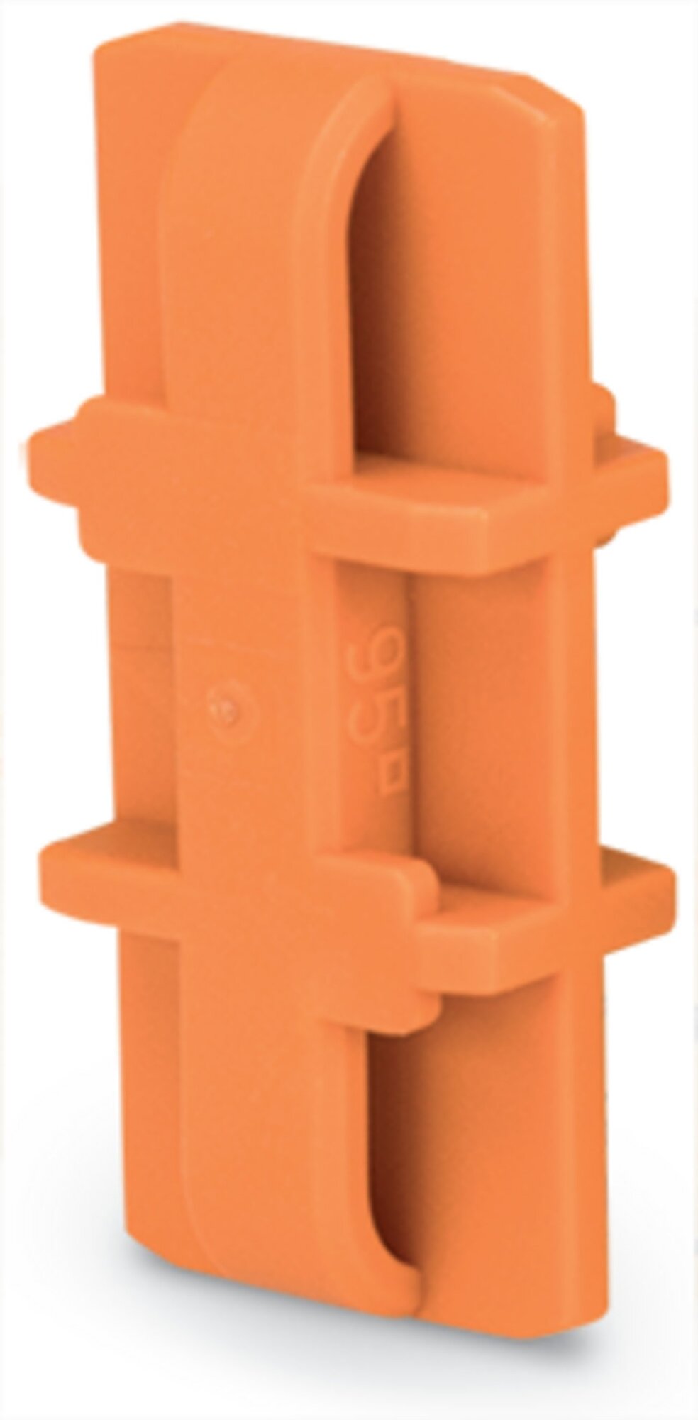 285-168 Fixing Element, For Use With 95 mm² High-Current Terminal Blocks, -60 to 105 degree C Continuous Operating Temperature, Polyamide, Orange