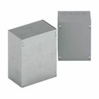 Type 1 junction boxes, 24" height, 10" length, 24" width, NEMA 1, Screw cover, SCGV NK enclosure, Surface mounted, Medium single door, No knockout, Thru holes, Galvanized steel