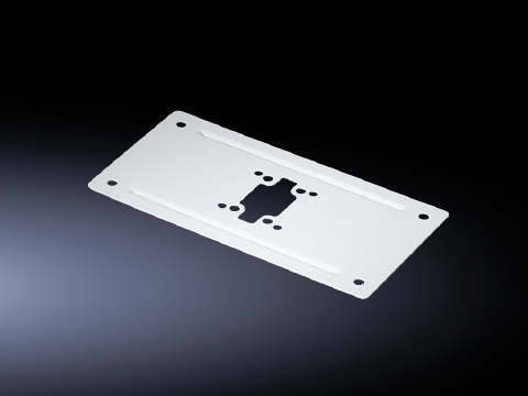 6106110 Rigid Enclosure Reinforcement, For Use With Model CP 60 Enclosure Section of 12 in W x 5.9 in D Support Arm Connection and Stand System, Sheet Steel