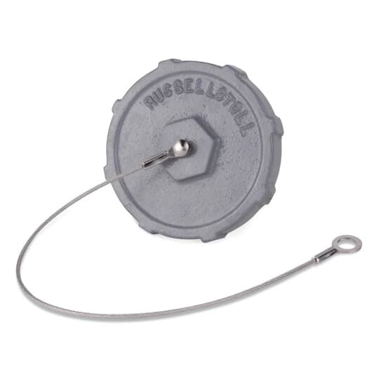 DSC40 Russellstoll Replacement Watertight Screw Cap Assembly, Cast Aluminum