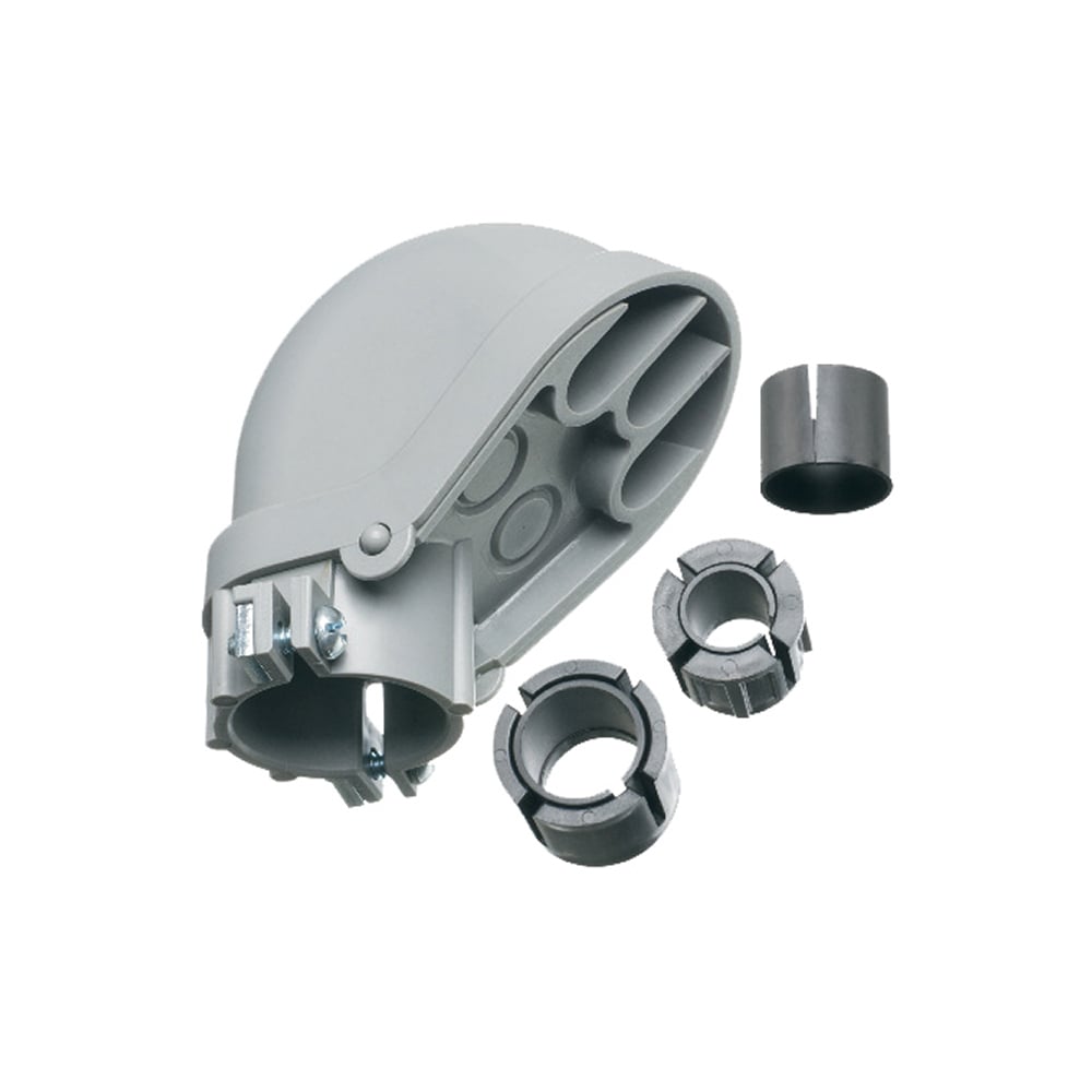 PVC1020 Combination Entrance Cap, 1/2 in, 3/4 in, 1 in, (2) 0.673 in Hole, For Use With EMT/IMC/Rigid PVC Conduit, PVC