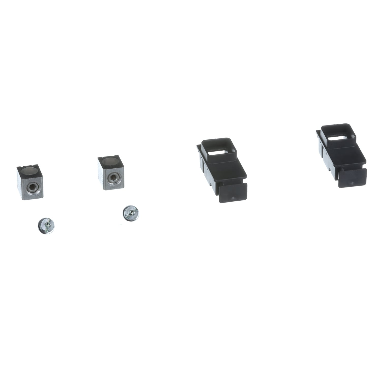 LV426966 Mechanical Lug Connector, 14 to 2/0 AWG, Fixed Mount, For Use With Compact NSXm, PowerPact B-Frame 15 to 125 A 2-Pole Molded Case Circuit Breaker