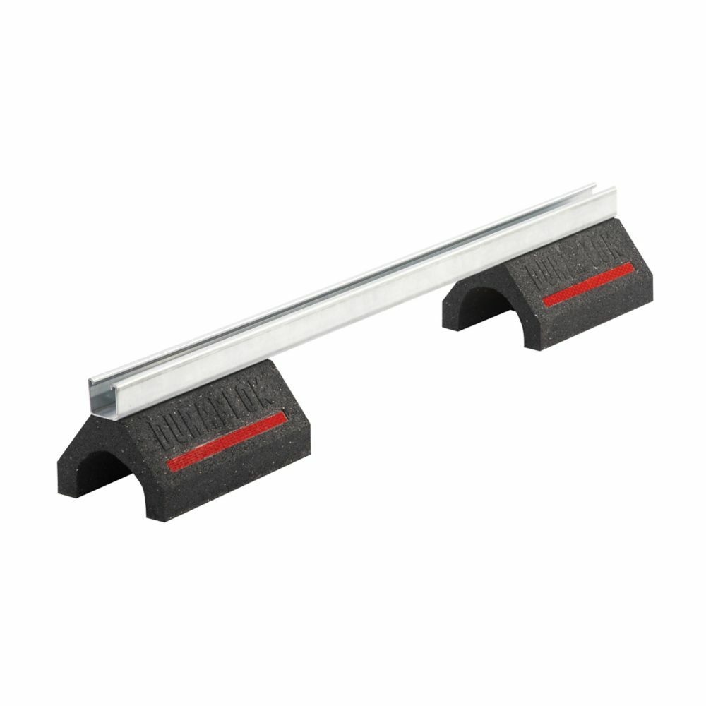 DB10-36 Dura-Blok Rooftop Support Base With B22 Channel, 36 in L x 6-1/8 in W, Rubber