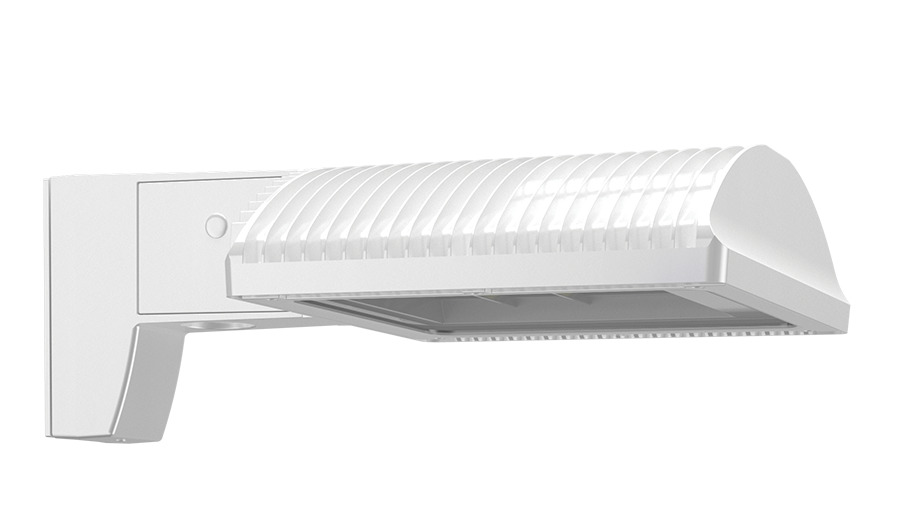 ALED3T78W ALED Type III Light Distribution Area Lighting With 8 in Pole Mounting Arm, 78 W Fixture, 120/208/240/277 V AC, White Housing