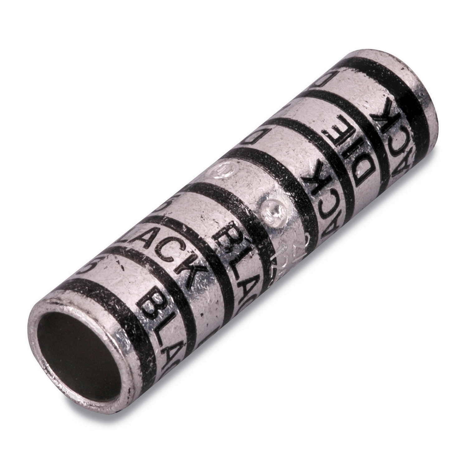 54820 Color-Keyed 2-Way Long Barrel Splice Connector, 600 kcmil Copper Conductor, Die Code: 94, 4-1/4 in L, Copper