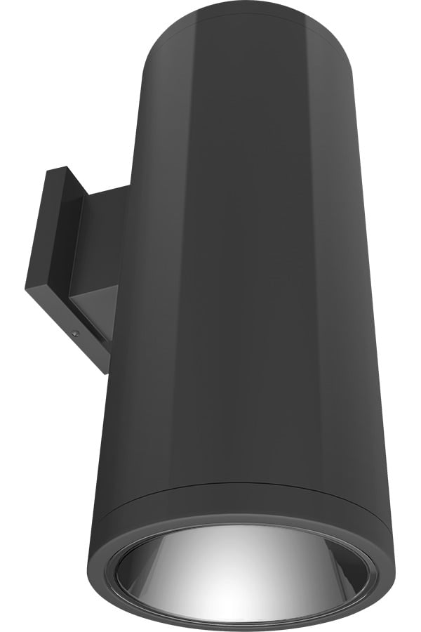 CDLED6W-40W-50D930-Z Architectural Grade Cylinder LED Outdoor Wall Light, 34.6 W Fixture, 120 to 277 V AC, Bronze Housing