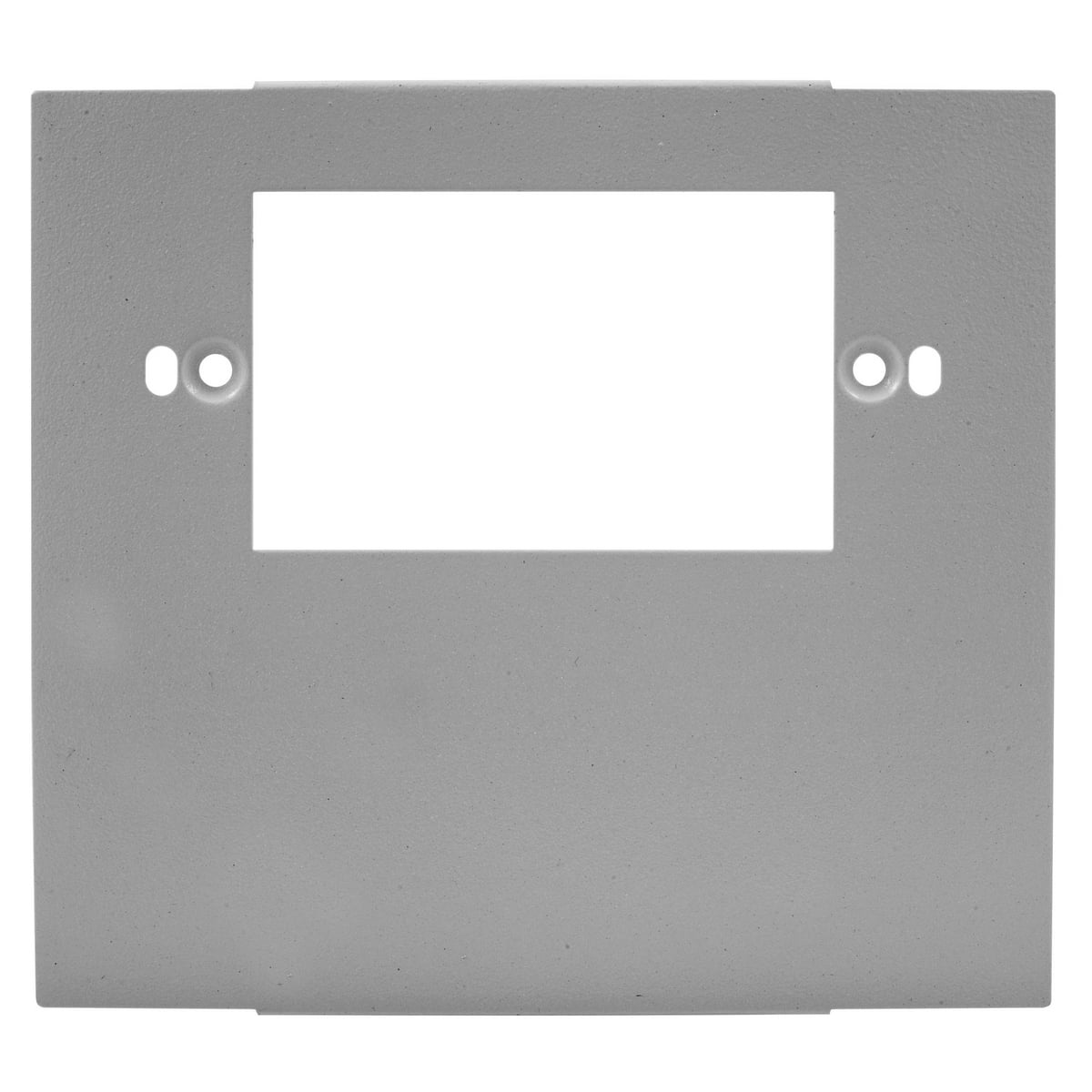 HBL4747C1GY PCV Style A 2-Gang 1-Blank Standard Device Cover Plate, For Use With HBL4750 Series Metal Raceway, Vinyl, Gray