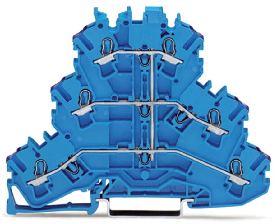 2002-3209 Operating Tool Deck Terminal Block, 500 V, 24 A, 22 to 12 AWG Wire, 1 Poles, DIN Rail Mount