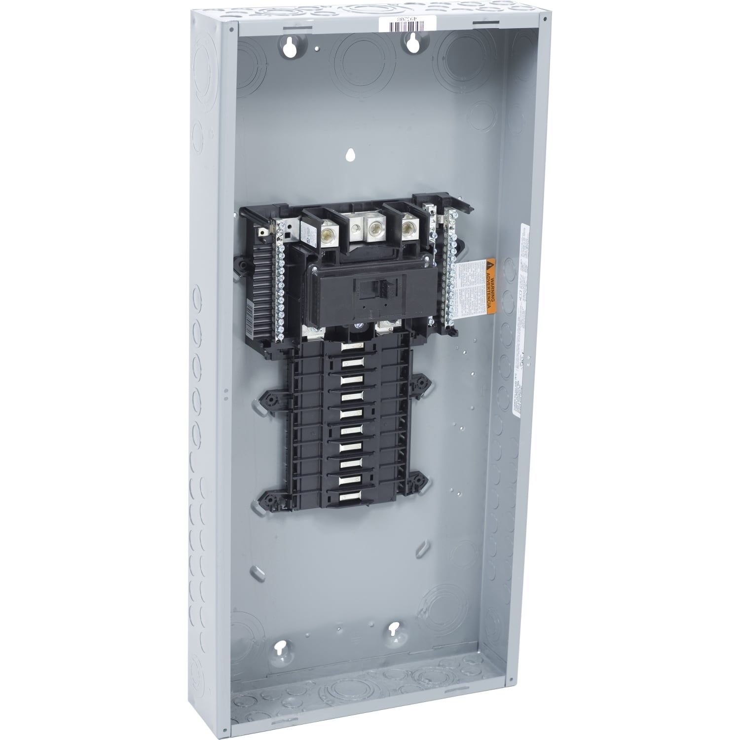 Load center, QO, 1 phase, 20 spaces, 30 circuits, 150A convertible main breaker, NEMA1