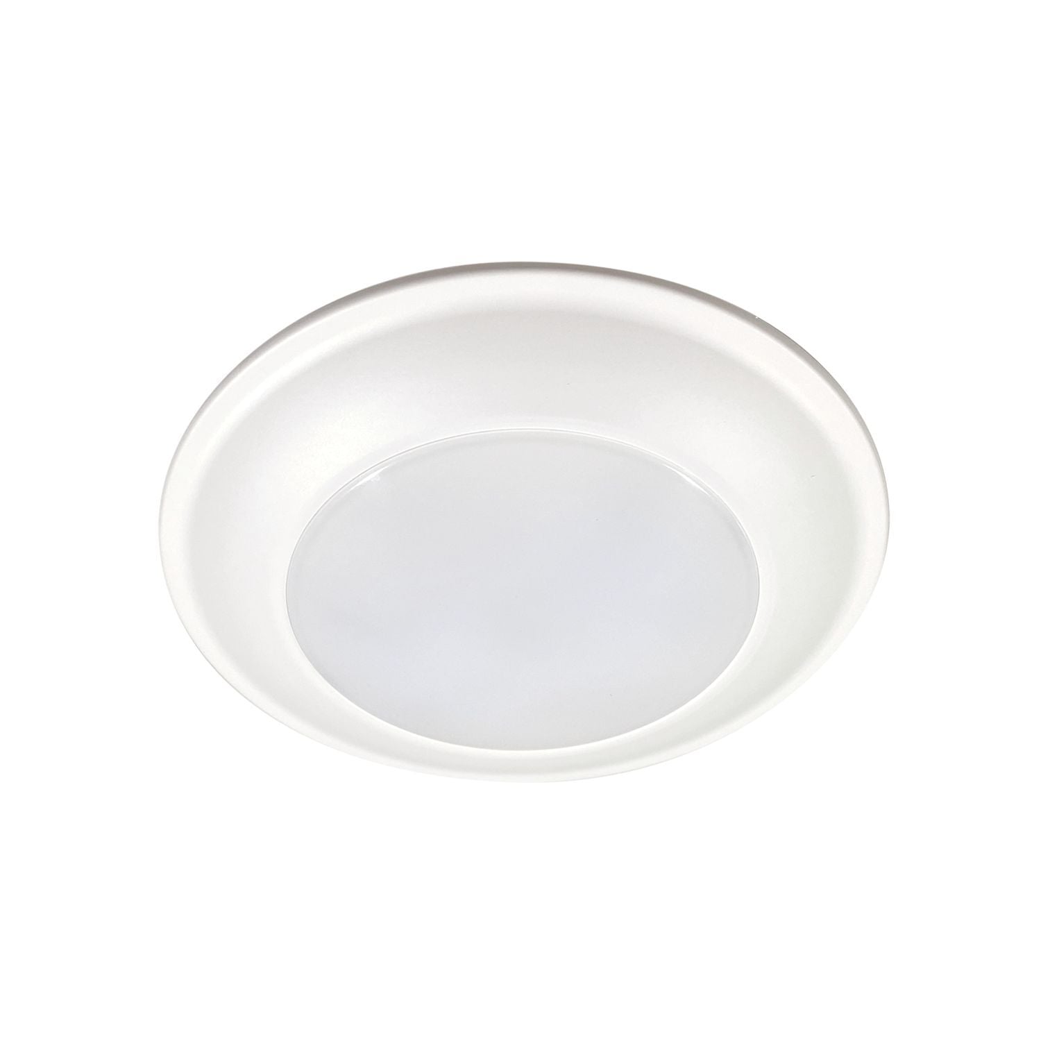 HLS6099401EWH-6BP Halo HLS Round Low Profile Fixture, 15.4 W Fixture, 120 V AC, Matte White Housing