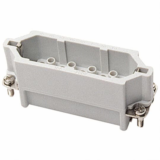 MC440D Pos-E-Kon D Series High Density Terminal Insert, 40 Positions, 26 to 14 AWG Wire, Male Crimp Connection, Glass Filled Thermoplastic