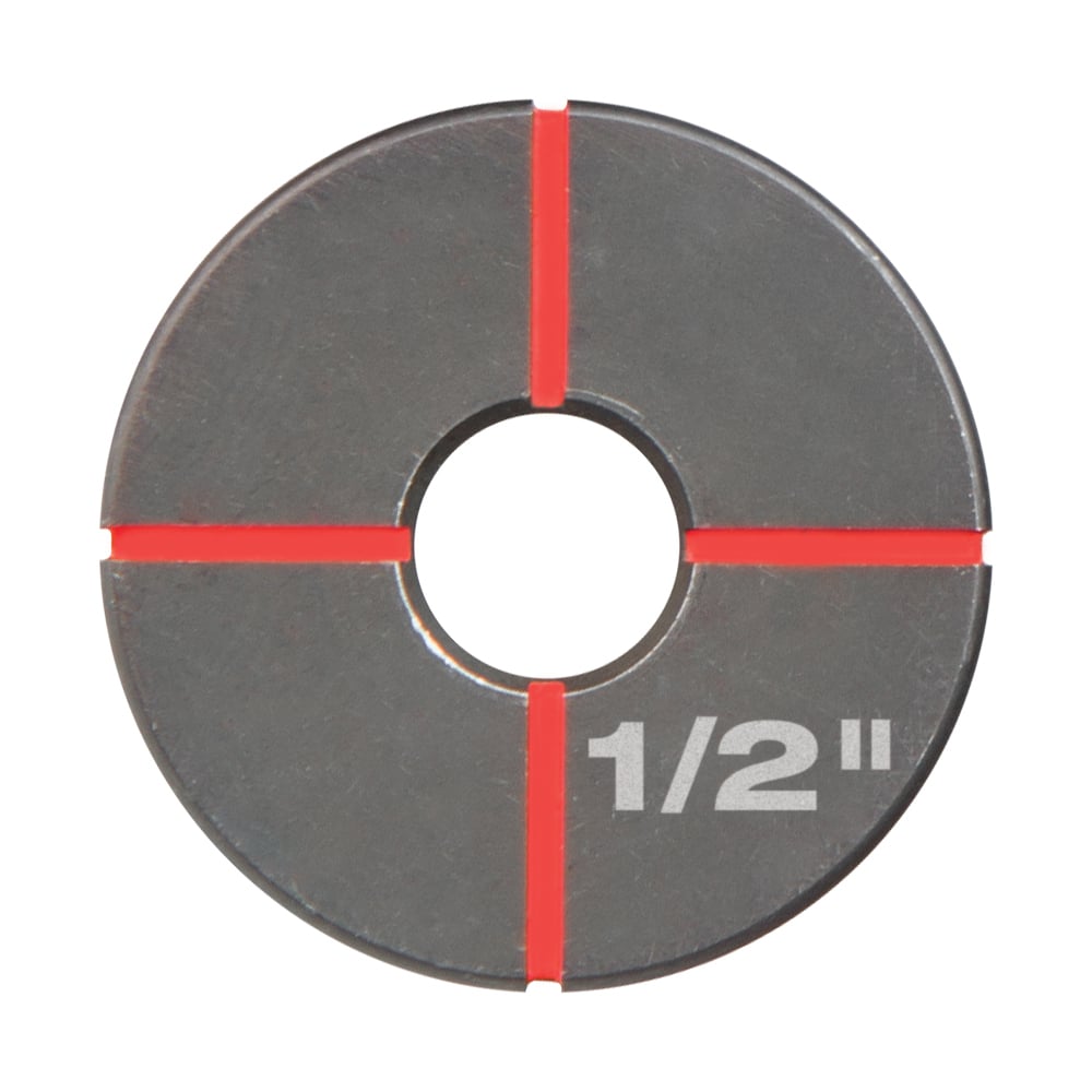 49-16-2660S Exact Knockout Die, 1/2 in Conduit/Pipe, Stainless Steel, 10 ga Mild Steel/12 ga Stainless Steel