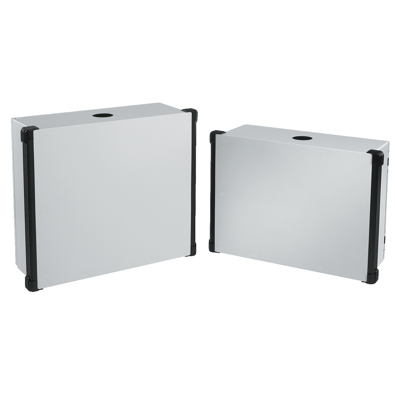 CP405018 Concept C2 Series HMI Enclosure With Black Extrusion, 400 mm L x 500 mm W x 180 mm D, NEMA 4/IP66 NEMA Rating, Steel