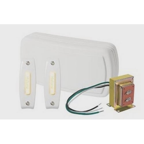 Builder Chimes Kit with Two Lighted Pushbuttons