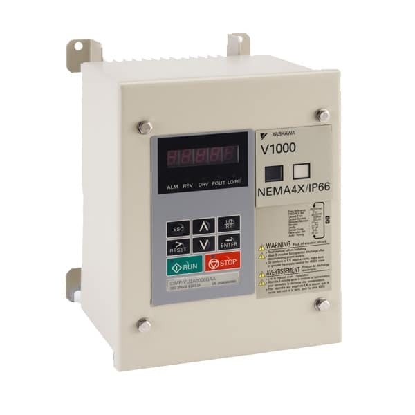 CIMR-VU4A0009GAA 5 HP 480V 3 Phase NEMA 4X Enclosed Variable Frequency Drive