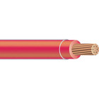 Thermoplastic High Heat Resistant Nylon Coated (THHN) Wire, 3 AWG, Red, 19 Stranded, Copper Conductor, 2500 Foot Reel