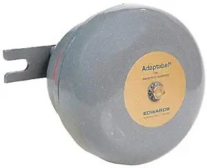 435EX-6C1 Vibrating Explosionproof Bell, 12 V DC, 1.52 A, 93 dB at 1 m Sound, Panel Mount, 6 in Gong