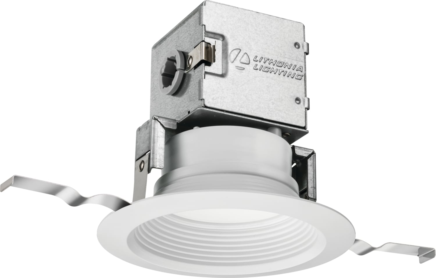4JBK RD 30K 90CRI MW M6 4JBK Dimmable Direct Wire Round Recessed Downlight, LED Lamp, 4-5/8 in Ceiling Opening, 120 VAC, Steel Housing