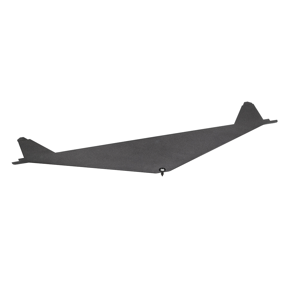 E2XHD-COV Blank Cassette Snap-In Angled Panel Cover, For Use With e2XHD Patching System, Steel, Black