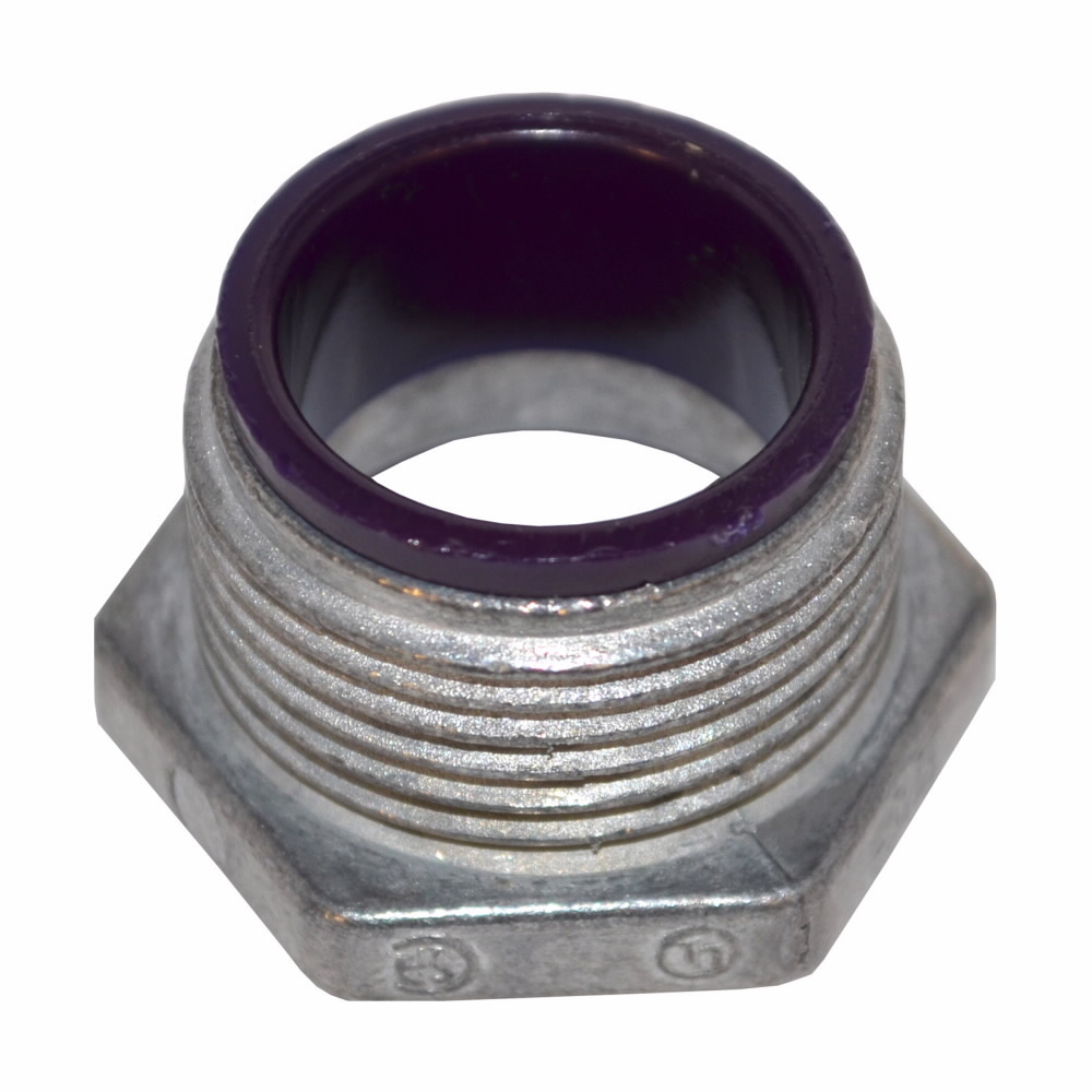 1055DC Insulated Conduit Bushed Nipple, 2 in, For Use With Rigid/IMC Conduit, Die Cast Zinc