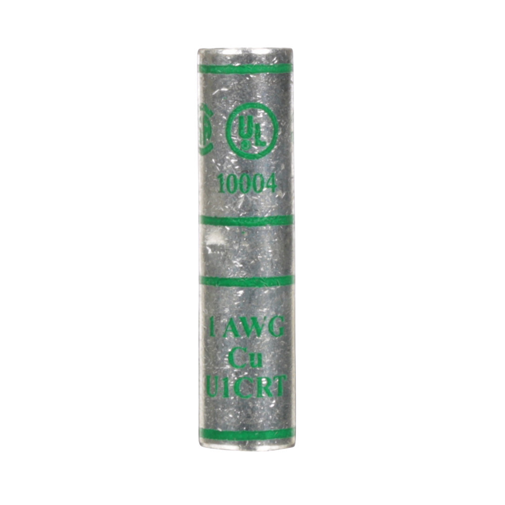 7000031371 Standard Barrel Connector, 35 kV, 1 AWG Wire, Copper