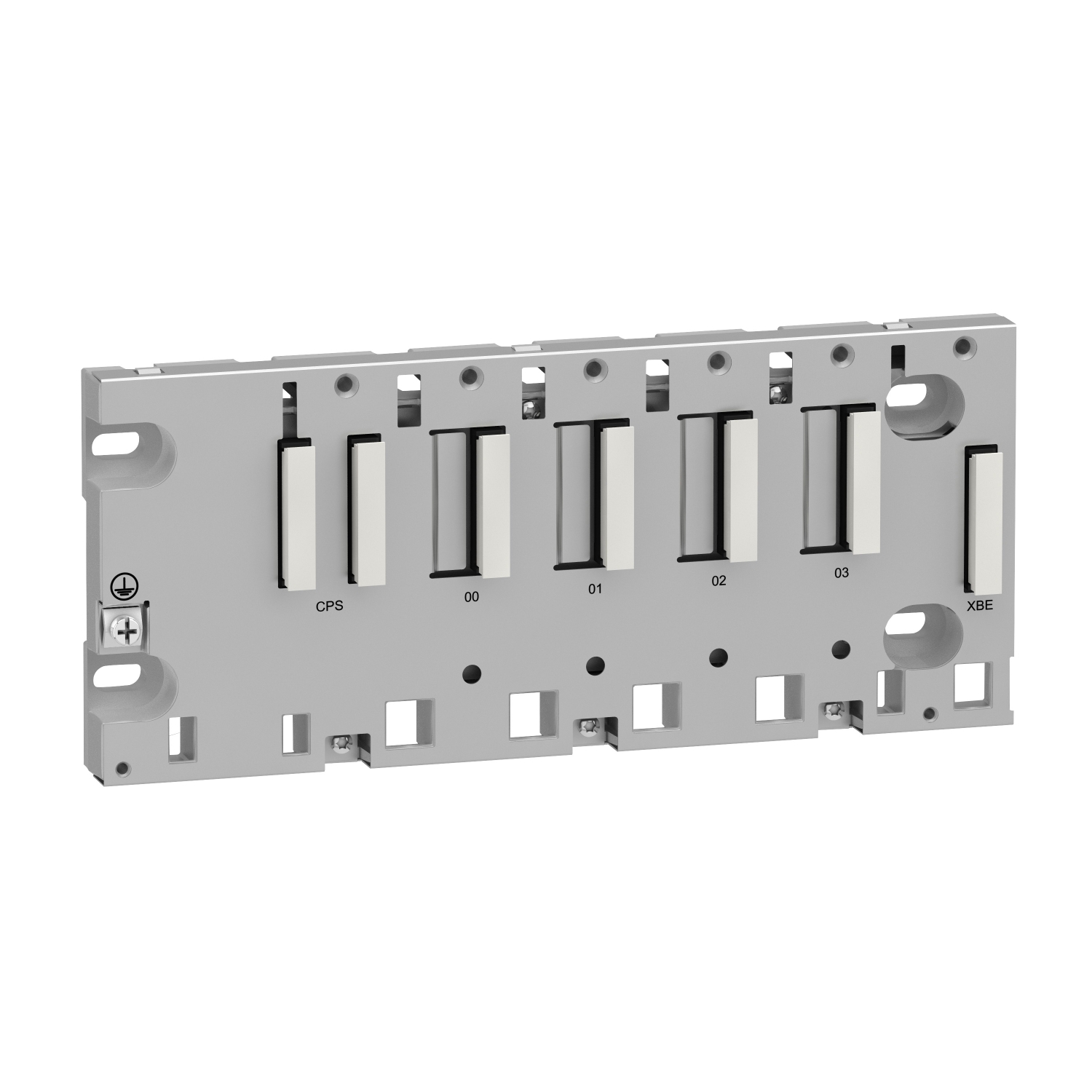 BMXXBP0400 Modicon 4-Slot Rack Backplane, For Use With BMXCPS Power Supply, I/O Module, Specific Application Module, BMEP58 Processor and Modicon M340 Automation Platform