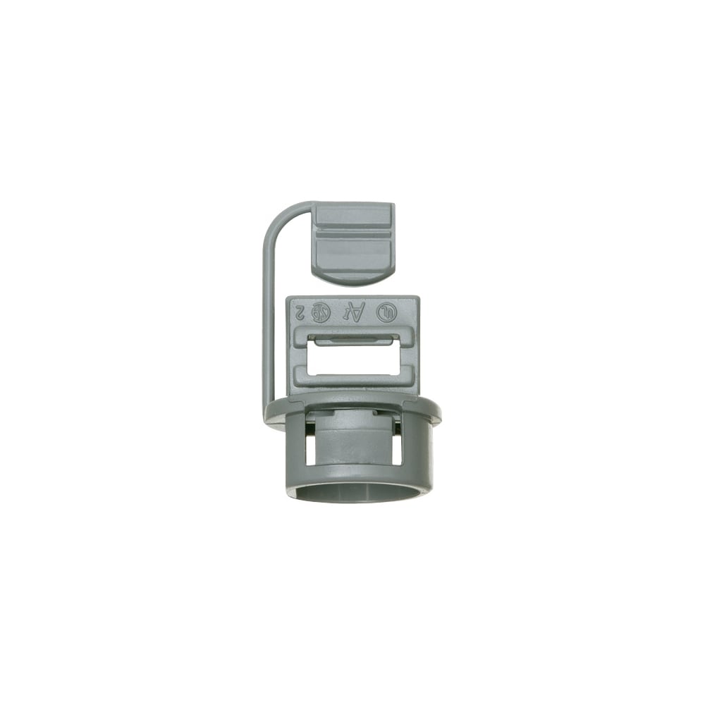 NM840 Round Cable Connector, 3/8 in Trade, PVC
