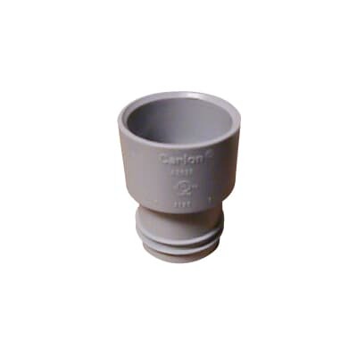 A263E Carlon Concretetight Male Non-Metallic ENT Raceway Adapter With Coupling, 3/4 in, PVC