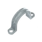 Conduit Clamp, Size 1-1/4 Inch, Length 3.28 Inches, Width 0.64 Inches, Height 1.89 Inches, Material PVC, Color Gray, Pack of 50