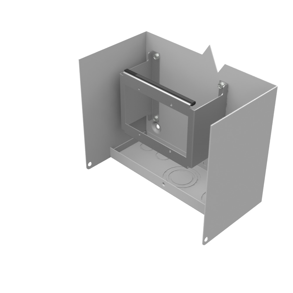 Receptacle Mounting Bridge Millenium 2 Pos