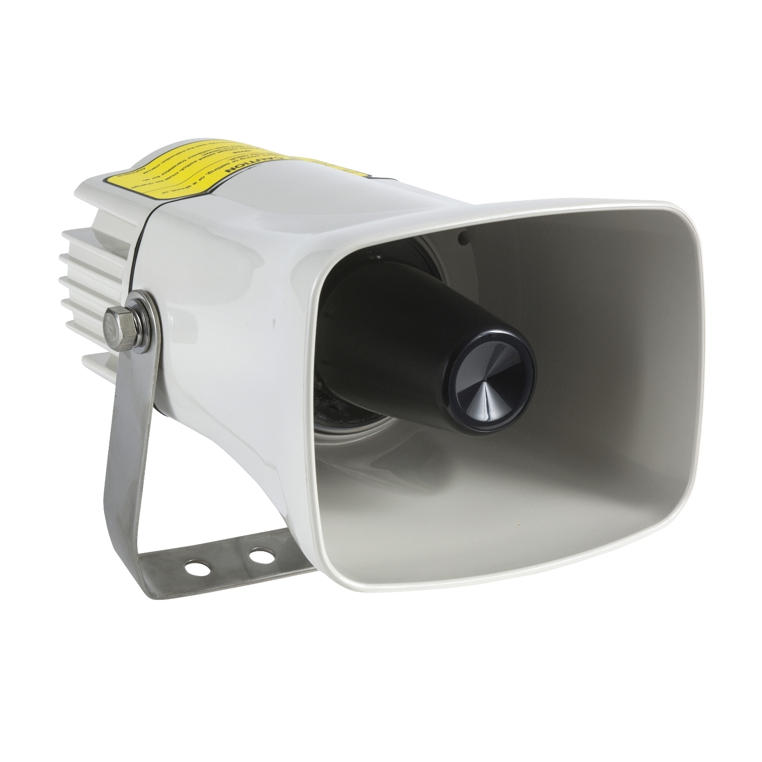 XVS14BMW Harmony XVS Multi-Sound Signal Siren, 12/24 V DC, 250/350 mA, 43 Tones, 0 to 105 dB Sound, Surface Mount, White