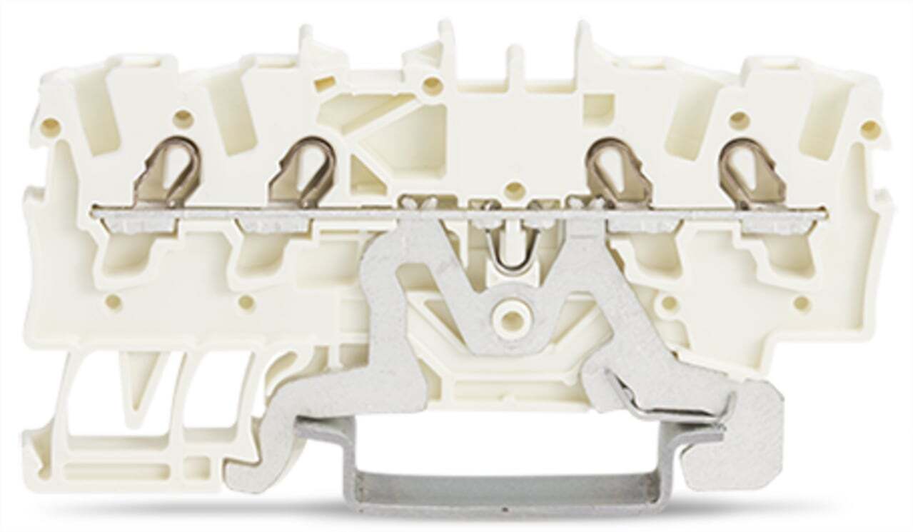 2001-1408 2001 4-Conductor Terminal Block, 1.29 in L x 0.16 in W x 2.7 in H, Polyamide