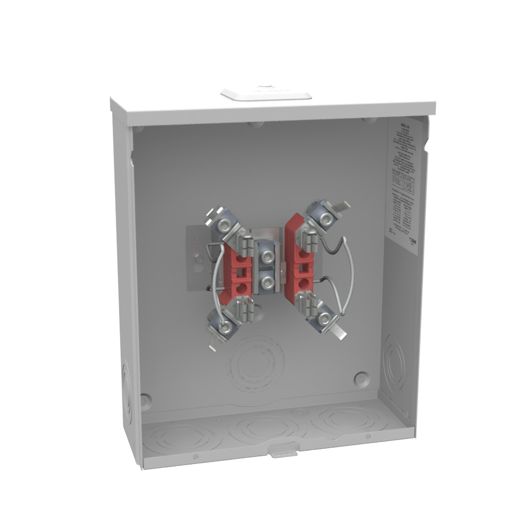 U7043-XL-TG-KK-ALT 4 Term, Ringless, Small Closing Plate, Triplex Ground, Horn Bypass, Alliant Energy, Wide Shell
