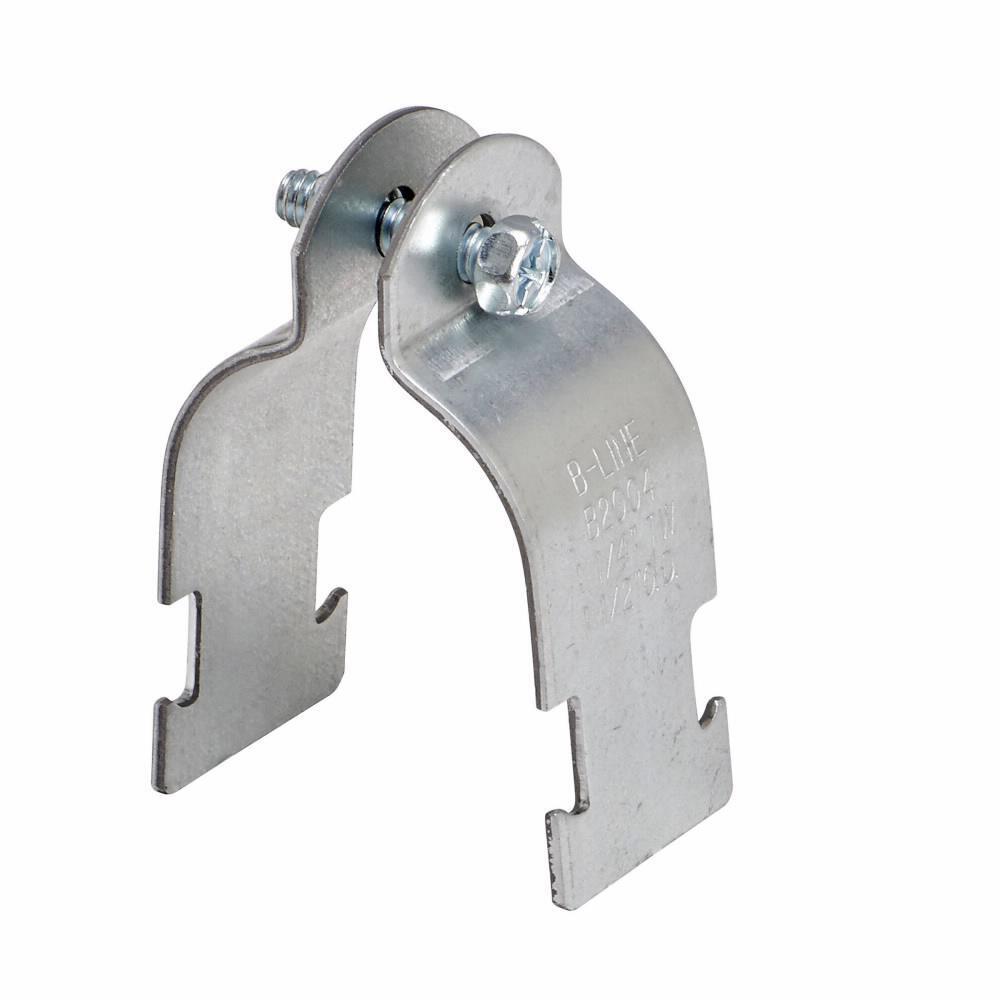 B2013PAZN B2000 2-Piece Conduit/Pipe Clamp, 2 in Conduit, Steel