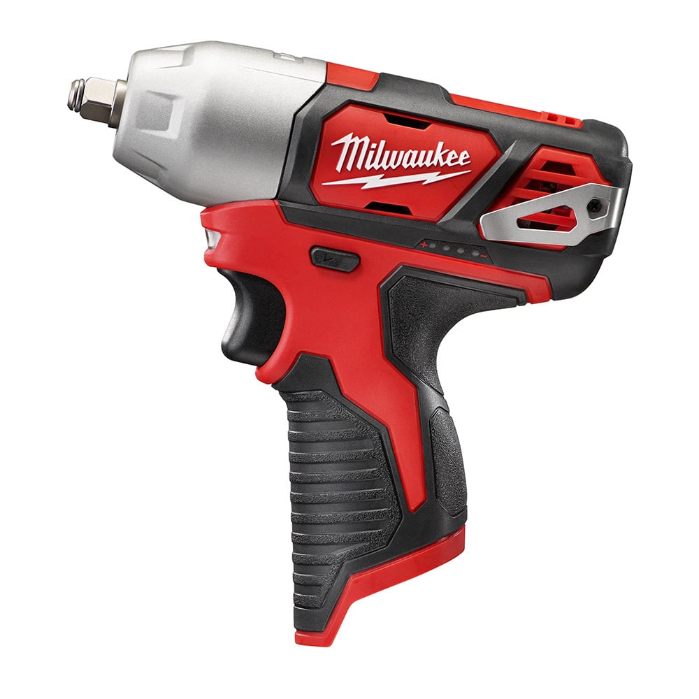 2463-20 M12 Compact Cordless Impact Wrench With Friction Ring, 3/8 in Straight Drive, 3300 bpm, 100 ft-lb Torque, 12 V DC, 6-1/2 in OAL
