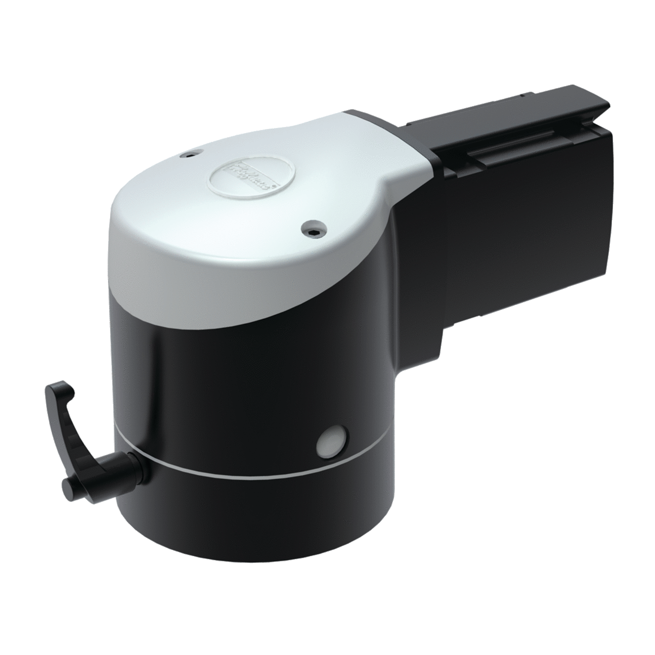 S2MFEC Syspend CS4 Flange Elbow Coupling, 5.39 in H x 8.41 in W, For Use With SYSPEND 281-MAX Suspension System, Aluminum, Black