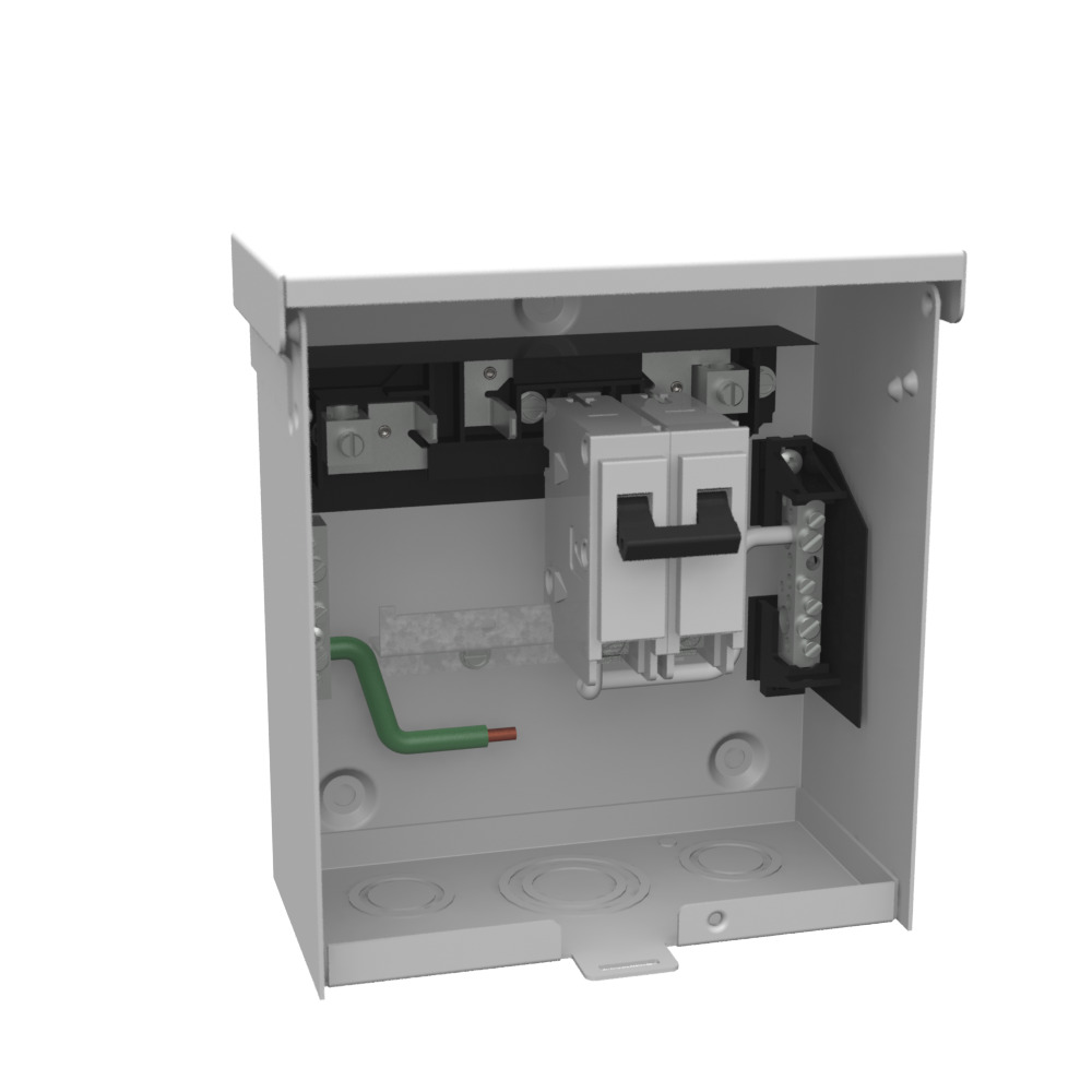 U4881-O-60GB Circuit Breaker Enclosure, Surface Mount, 60 Amp