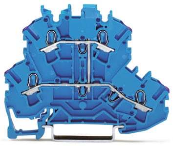 2002-2209 Operating Tool Deck Terminal Block, 500 V, 24 A, 22 to 12 AWG Wire, 1 Poles, DIN Rail Mount