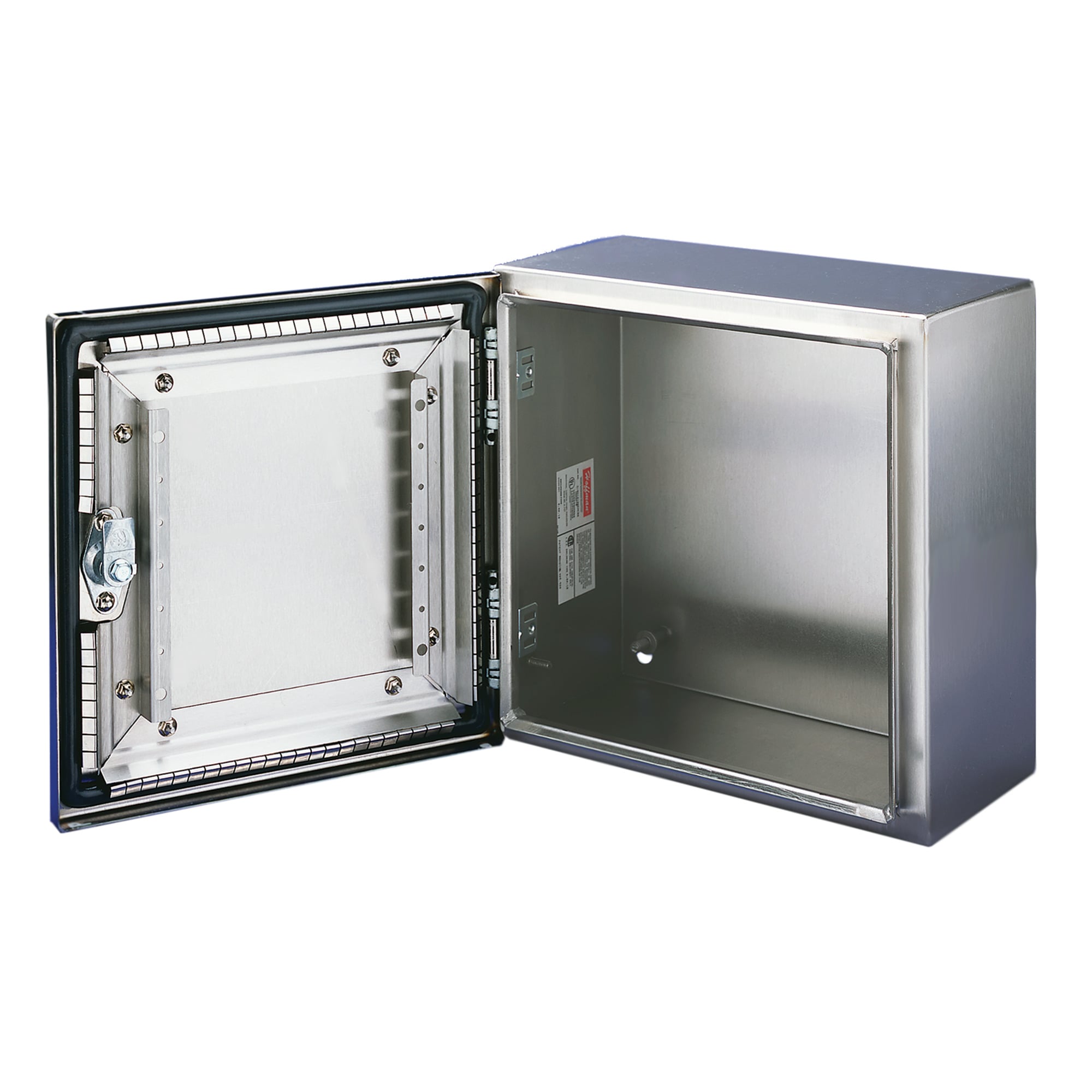 CSD242412EMCSS Concept CWSEM 1-Door Type EMC Enclosure, 24 in L x 24 in W x 12 in D, NEMA 4X NEMA Rating, 304 Stainless Steel