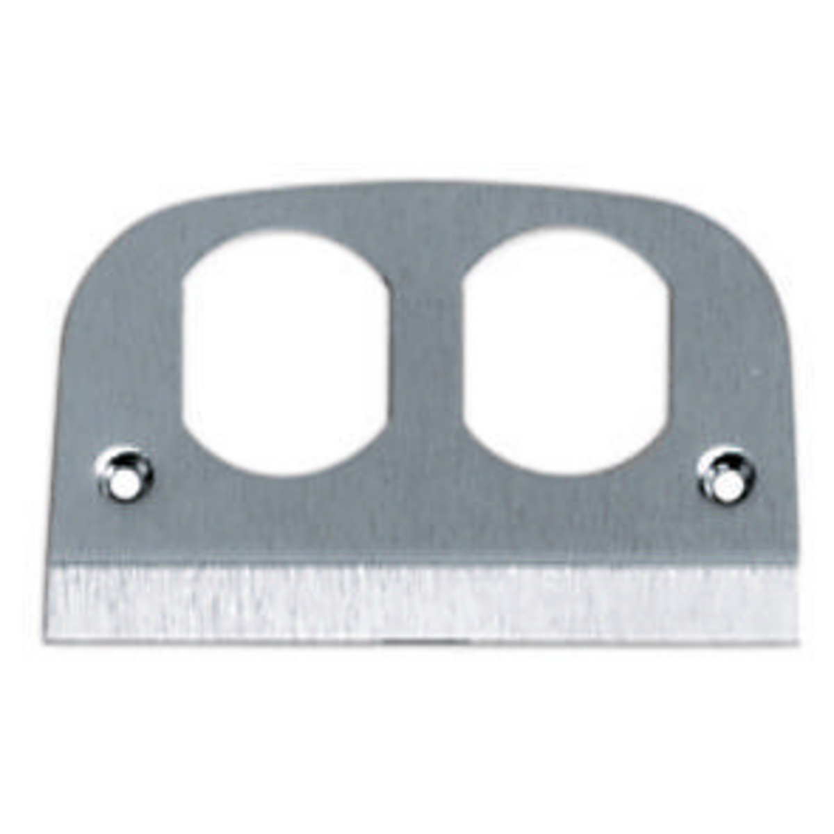 SS309D Lo-Con Standard Faceplate, 1 Gangs, Stainless Steel