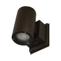 OWCR4D1022MV40BZ Dorado Round Down Non-Dimmable Round LED Wall Mount Cylinder, 22 W Fixture, 120 to 277 V AC, Fine Textured Powder Coated Housing