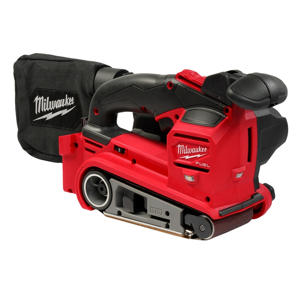 2832-20 M18 FUEL Electric Belt Sander, 18 in L x 3 in W Belt, 18 V, Red/Black