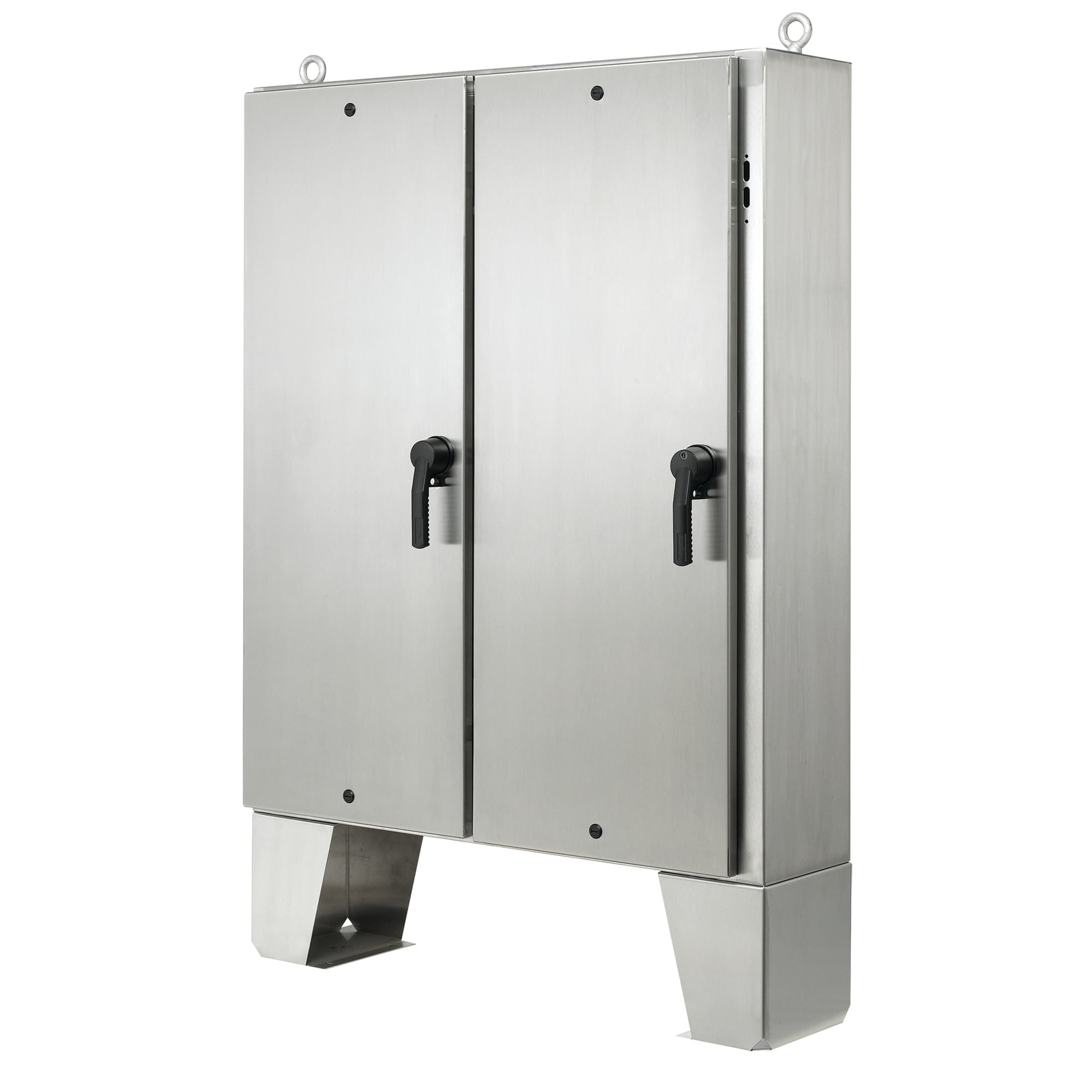 A60HX4912SSLPQT A4S2 2-Door Disconnect Enclosure, 60.06 in L x 49.31 in W x 12.06 in D, NEMA 4X/IP66 NEMA Rating, 304 Stainless Steel