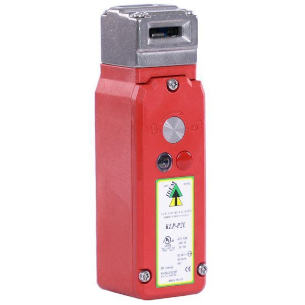 KLP-P2L 1/2 NPT 24v Guard Locking Safety Switch