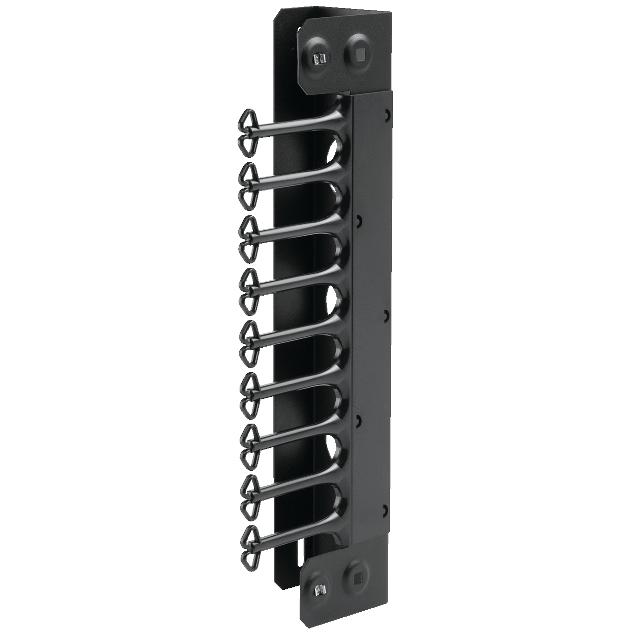 EWMC48 AccessPlus DWDH1 Vertical Cable Manager, Steel, Black
