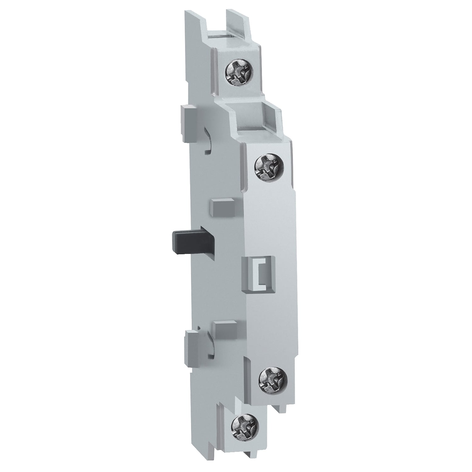 VLSA11RS TeSys High Performance Auxiliary Contact Block, 690 V AC, 6 A, 1NO-1NC Contacts, Gray